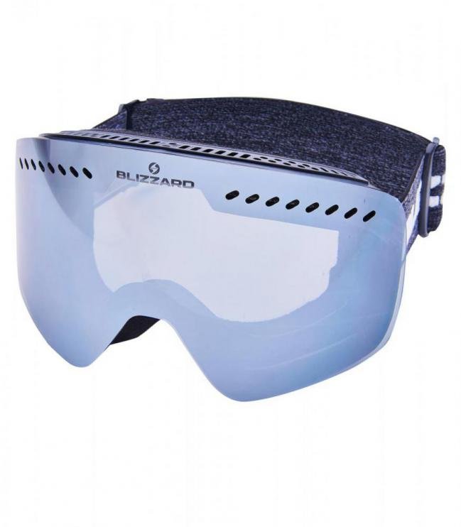 Brýle lyžařské Blizzard 983 DAZO, BLACK, AMBER2, SILVER MIRROR