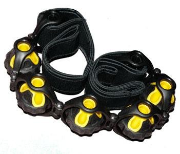 Masážní pás s poutky RS11 Sedco 110 cm žluto/černý