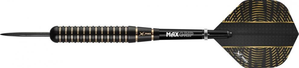 Šipky XQ MAX Distinct M1 - Steel Brass - 23g